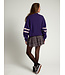 Sweat jacket Purple loose fit