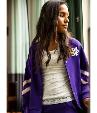 LOOXS 10sixteen Sweat jacket Purple loose fit