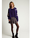 Sweat jacket Purple loose fit