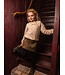 Fancy top in fine knit with bow