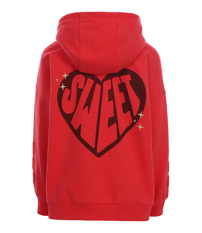 Hoody Koraal oversized