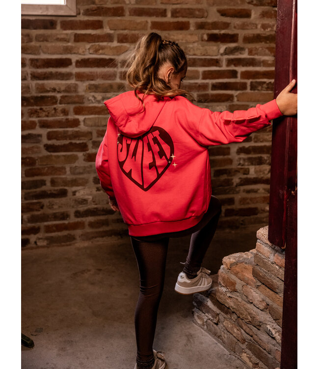 Hoody Coral oversized