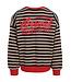 Striped Long-Sleeve Sweater
