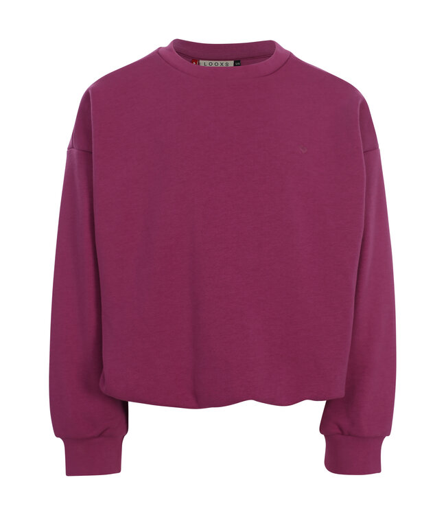 Ballon Sweater Violet backprint