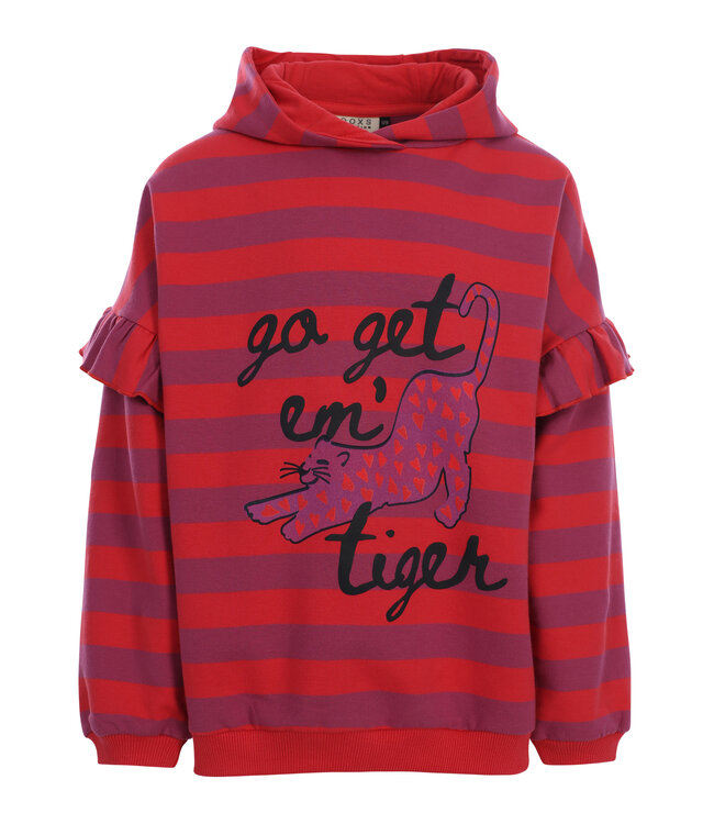 Streifenhoodie