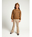 Olivgrüner Lurex-Pullover
