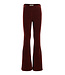 Flared pants Haselnuss