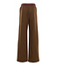 Wide leg pants Olive Lurex