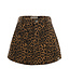 Denim Rokje Leopard
