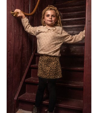 LOOXS Little Denim Rokje Leopard