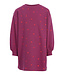 Sweatshirtkleid Violettes Herz