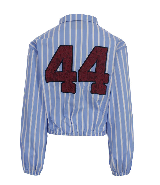 Blouse Ice Blue Striped