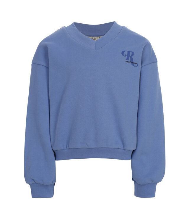 Sweater V-hals Ice Blue