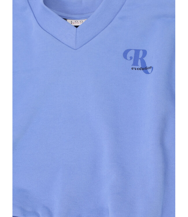 Sweater V-hals Ice Blue