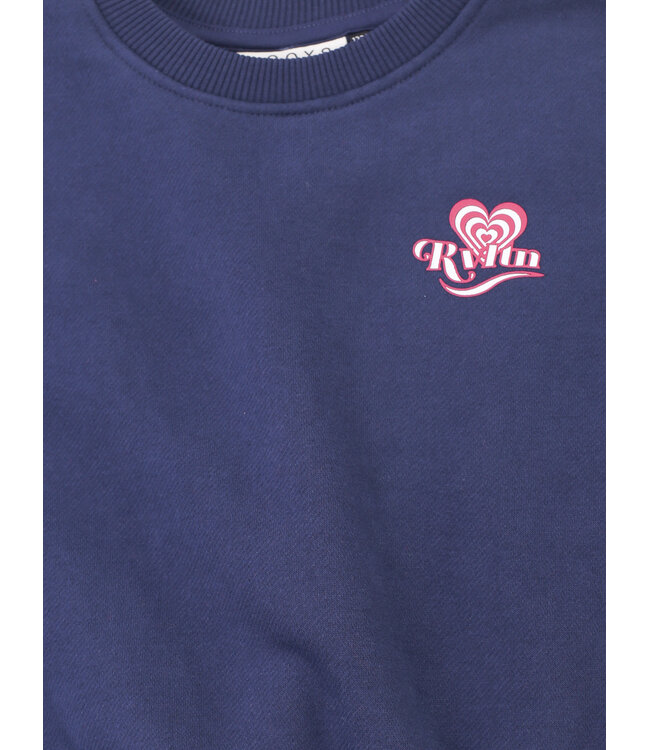 Sweater Navy Rugprint London