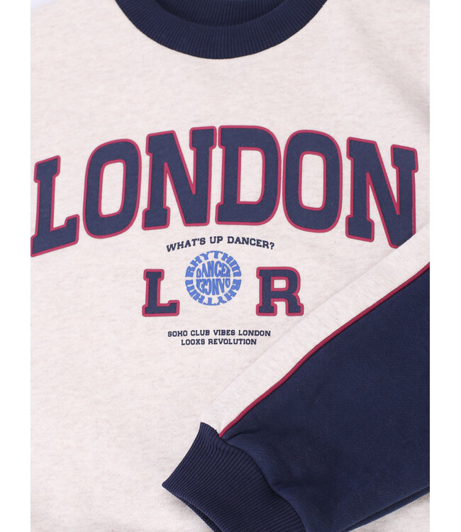 Sweater colorblock London