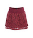 Spitzen-Skort in Rubinrot