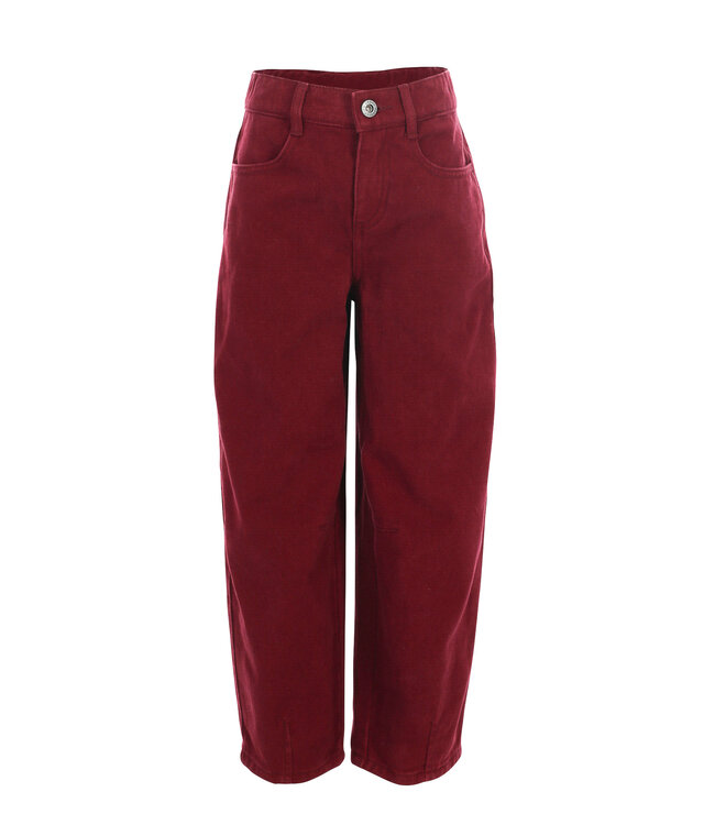 Barrel Denim Rubinrot