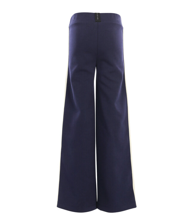 Wide leg sweat broek Navy
