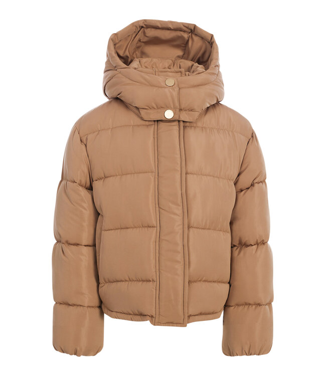 Bomber capuchon Zand