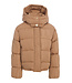 Bomber capuchon Zand