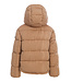 Bomber with hood Sand