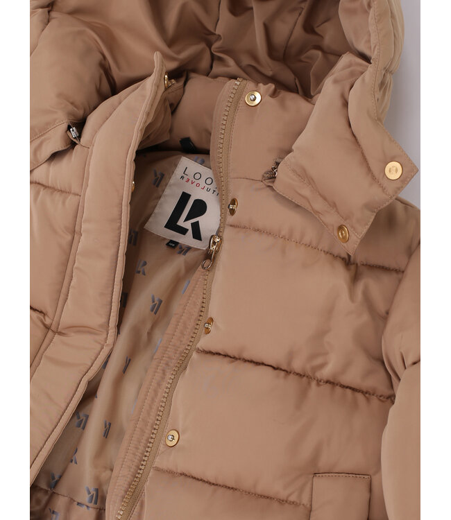 Bomber capuchon Zand