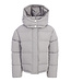 Bomber met capuchon Ice Grey