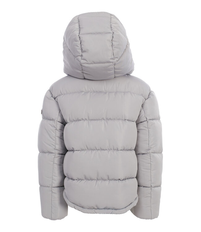 Bomber met capuchon Ice Grey