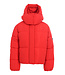 Bomber Hooded winterjas Chili Red