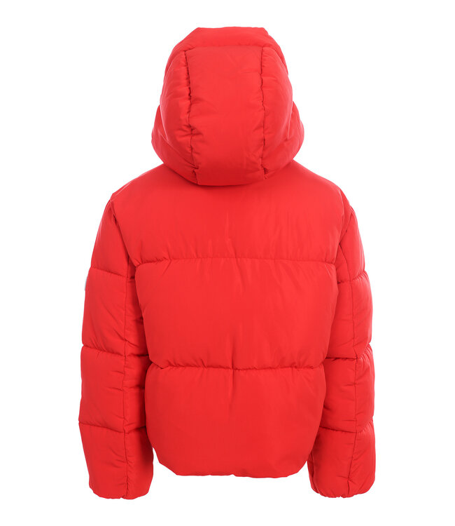 Bomber Hooded winterjas Chili Red