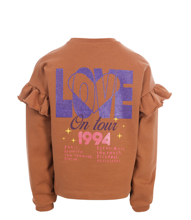 Sweater Mokka backprint