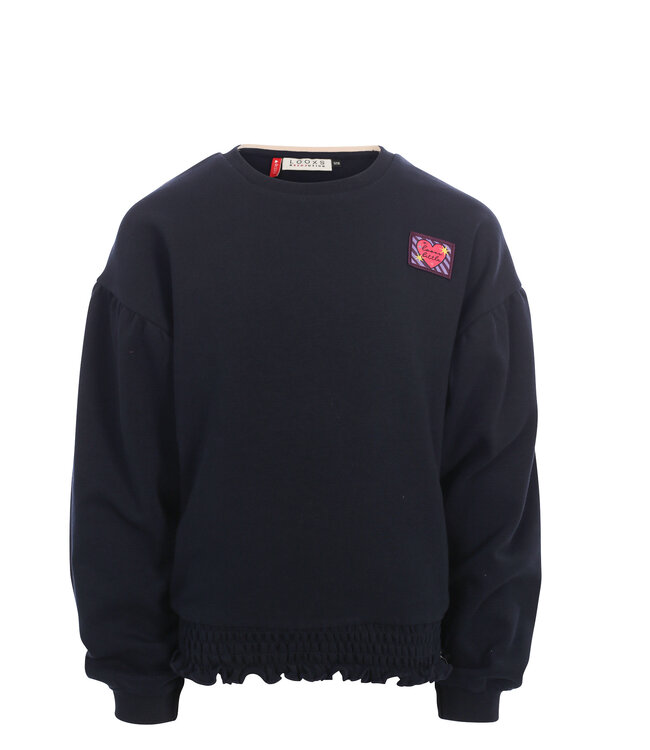 Sweater Navy Smock