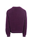 Sweater Teddy Fleece Aubergine
