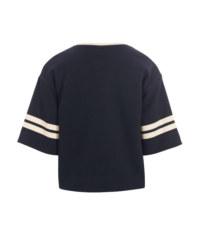 T-shirt korte mouw Navy