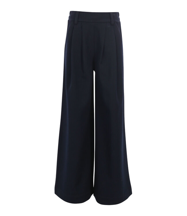 Super wide leg broek Navy