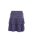 Rokje krinkel jersey Purple Leopard