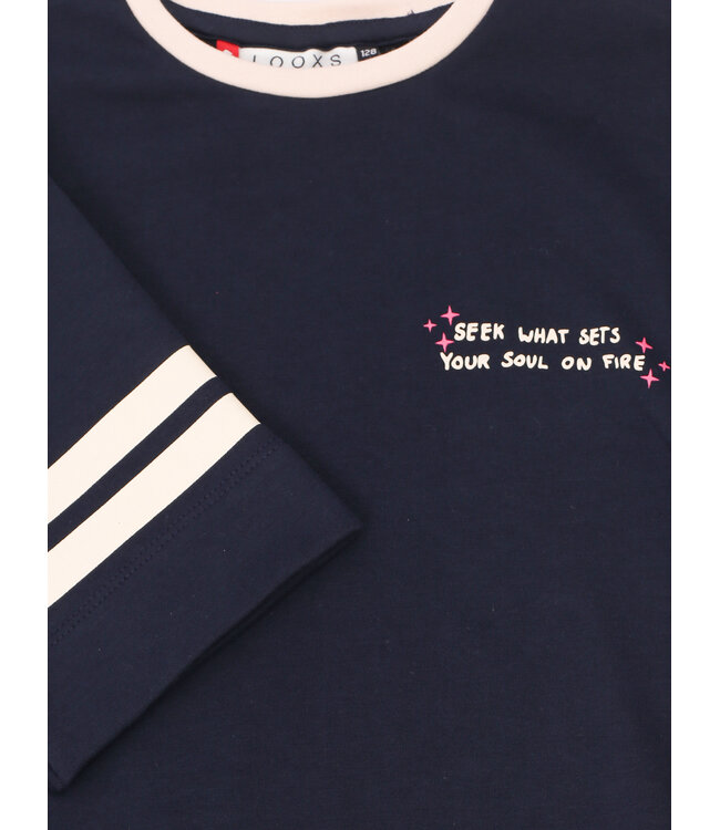 Sweat jersey dress Navy