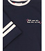 Jurk sweat jersey Navy