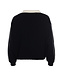 LXS Sweater polokraag Navy