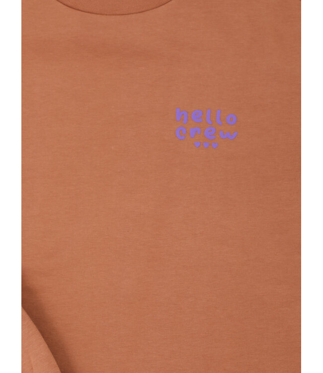 Sweater Mokka backprint