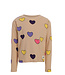 Longsleeve Hearts slub jersey