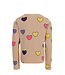 Longsleeve Hearts slub jersey