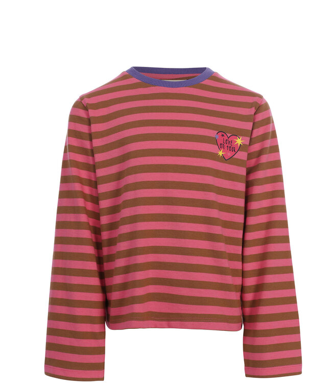 Longsleeve gestreept