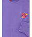 T-shirt Lila krinkel jersey