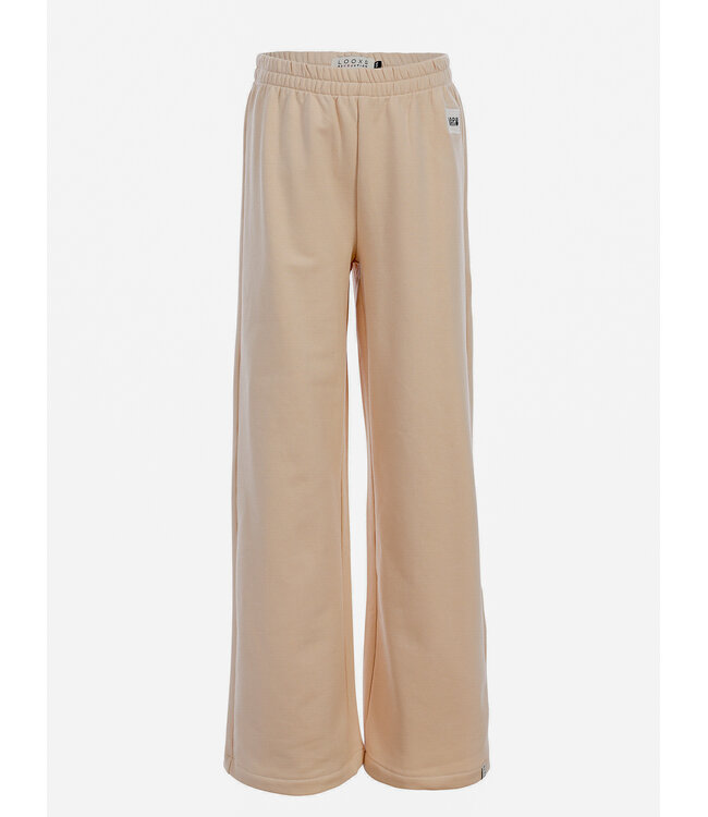 Wide leg sweat broekje Latte
