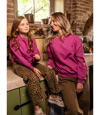 LXS the female concept LXS Sweater Violet backprint
