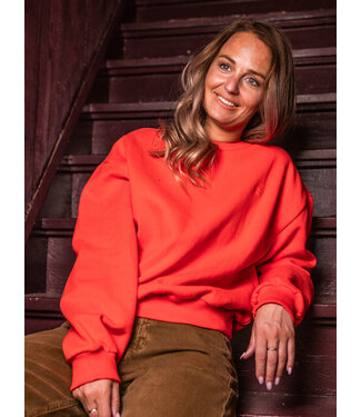 LXS the female concept LXS Sweater Fire backprint