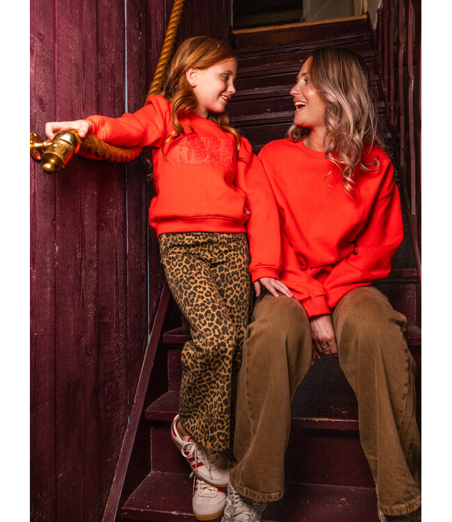 LXS Sweater Fire backprint
