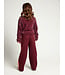 Knitted sweater Ruby Red lurex